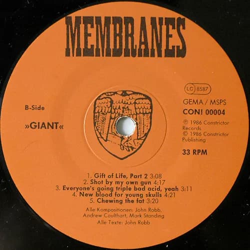 The Membranes — Giant