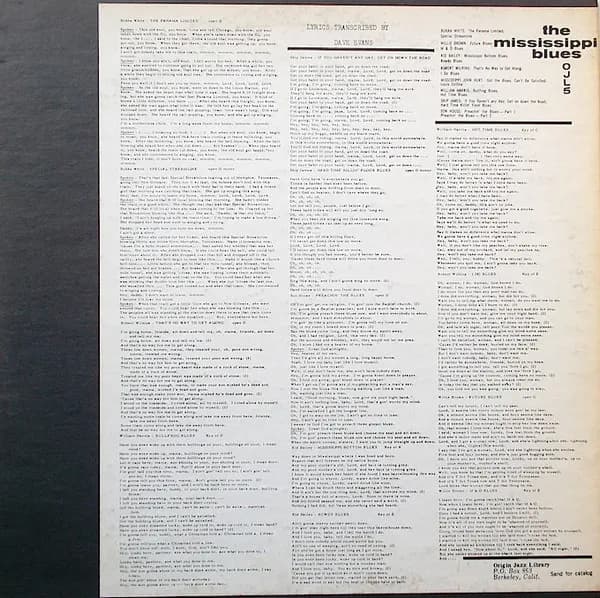 Various — The Mississippi Blues No. 1