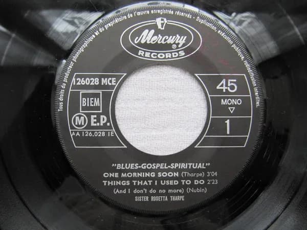 Sister Rosetta Tharpe — Blues-gospel-spiritual