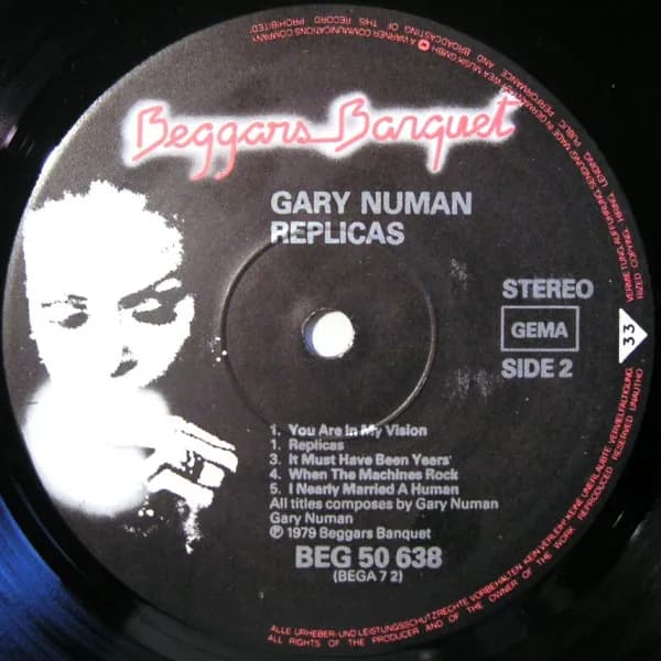 Tubeway Army — Replicas