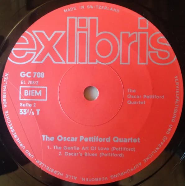 The Oscar Pettiford Quartet — The Oscar Pettiford Quartet