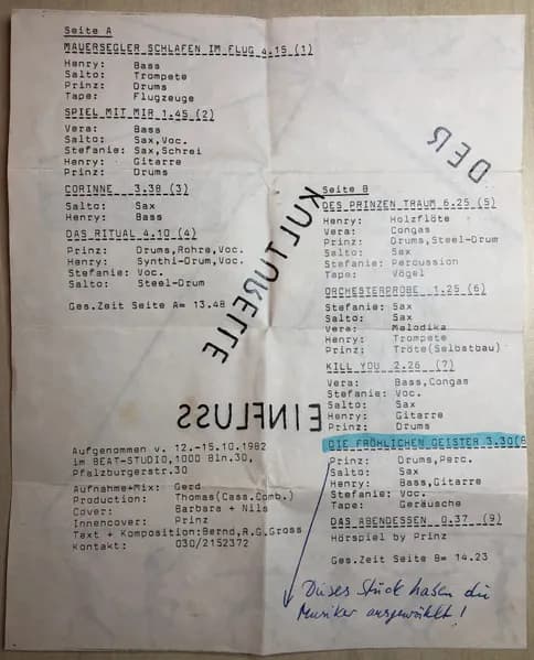 Der Kulturelle Einfluss — Der Kulturelle Einfluss