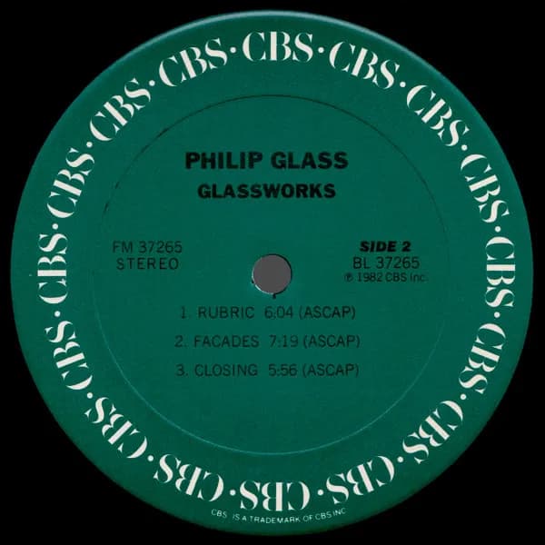 Philip Glass — Glassworks