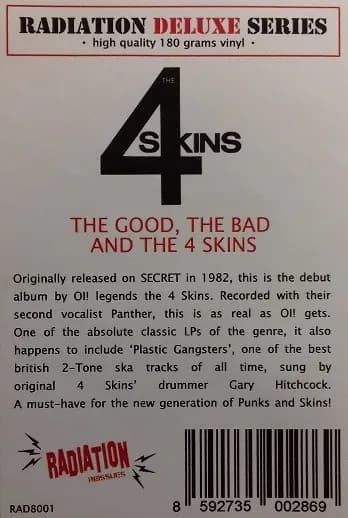 4 Skins — The Good, The Bad & The 4 Skins