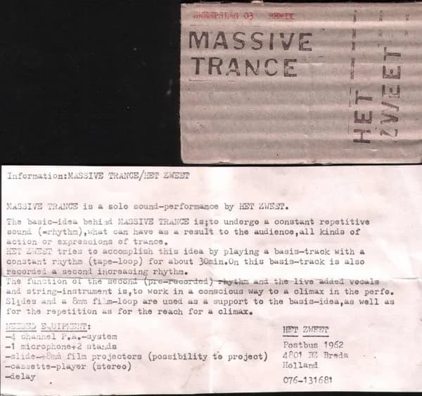 Het Zweet — Massive Trance