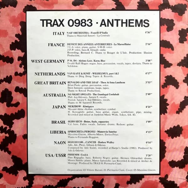 Various — Anthems