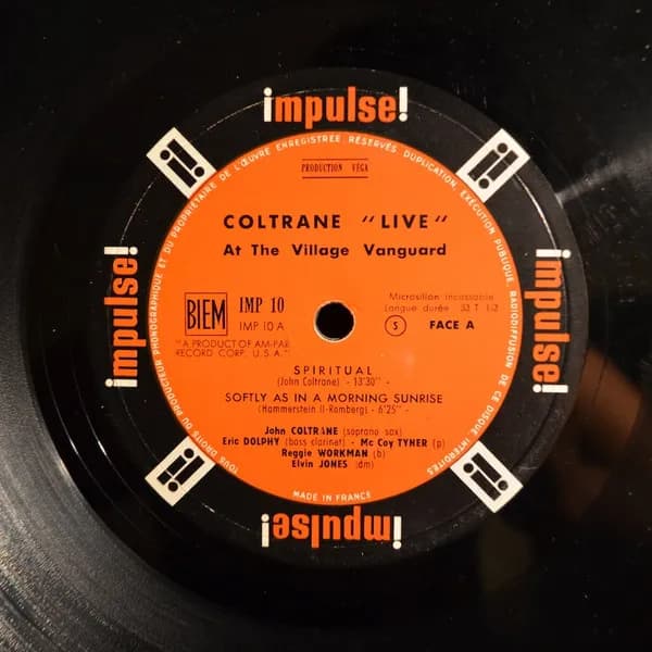 John Coltrane — "Live" At The Village Vanguard