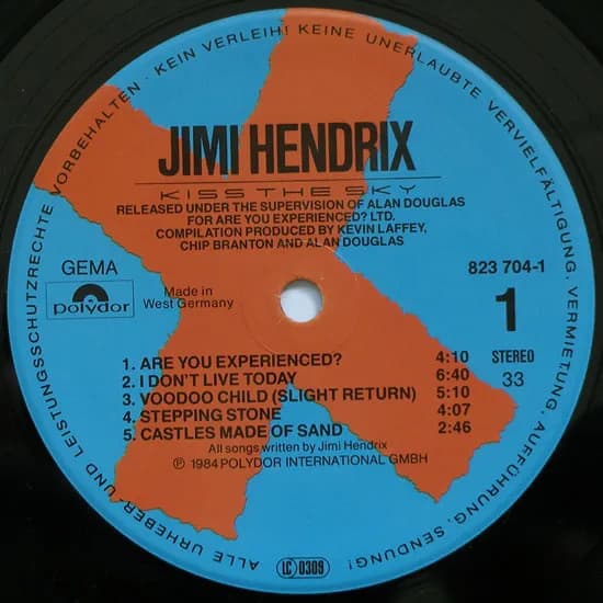 Jimi Hendrix — Kiss The Sky