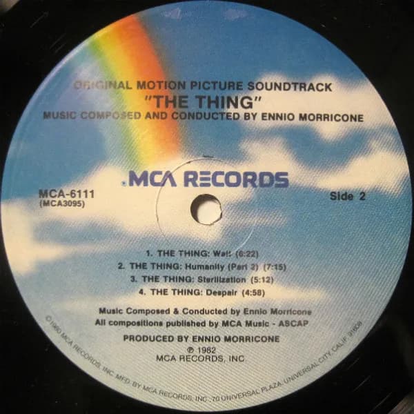 Ennio Morricone — The Thing (Music From The Motion Picture)