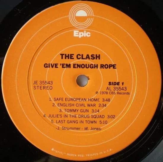 The Clash — Give 'Em Enough Rope