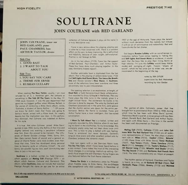 John Coltrane — Soultrane