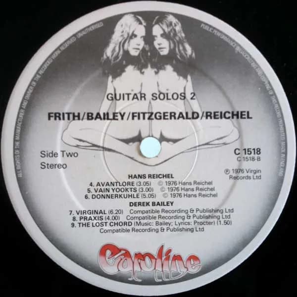 Derek Bailey, Fred Frith, G.F. Fitzgerald, Hans Reichel — Guitar Solos 2