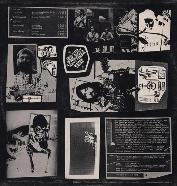Derek Bailey, Fred Frith, G.F. Fitzgerald, Hans Reichel — Guitar Solos 2