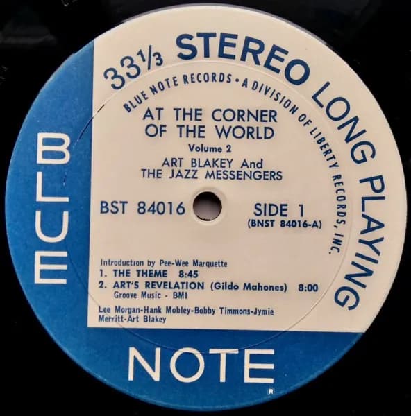 Art Blakey & The Jazz Messengers — At The Jazz Corner Of The World (Volume 2)