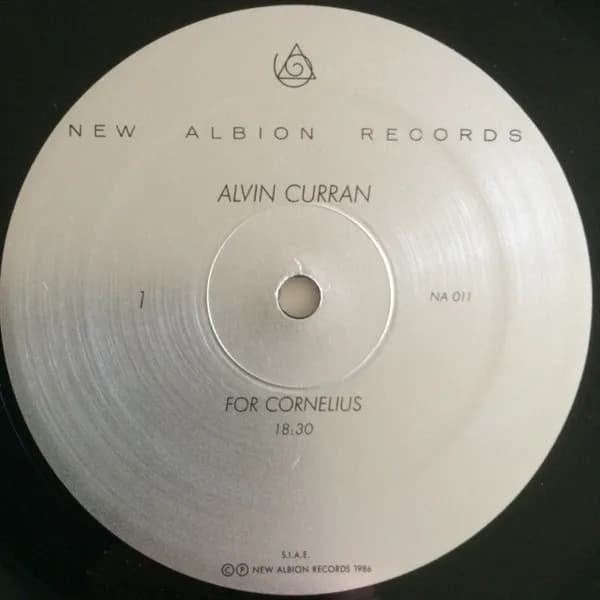 Alvin Curran - Ursula Oppens And Frederic Rzewski — For Cornelius / Era Ora