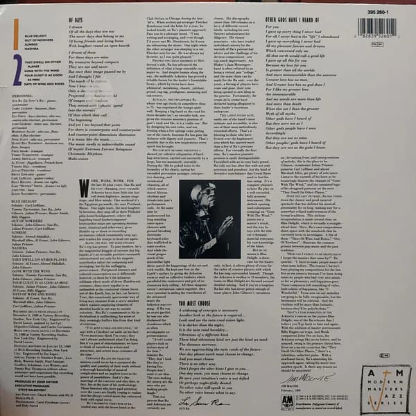 Sun Ra — Blue Delight