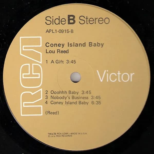 Lou Reed — Coney Island Baby