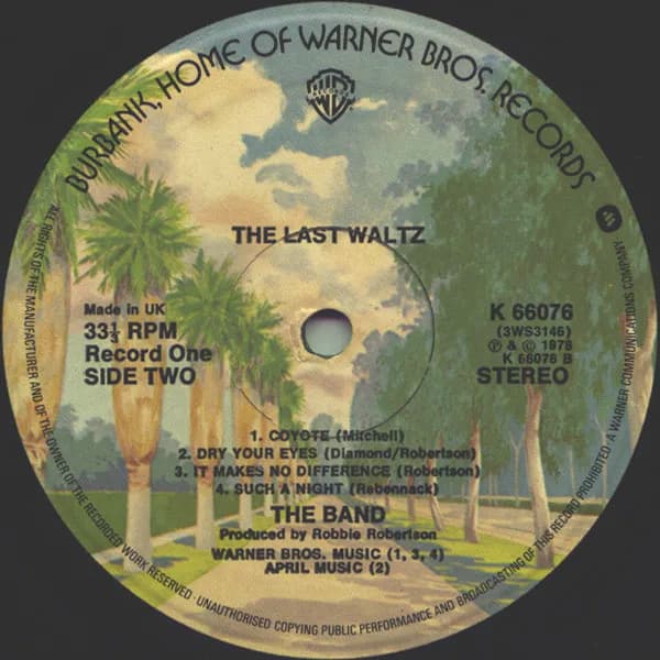 The Band — The Last Waltz