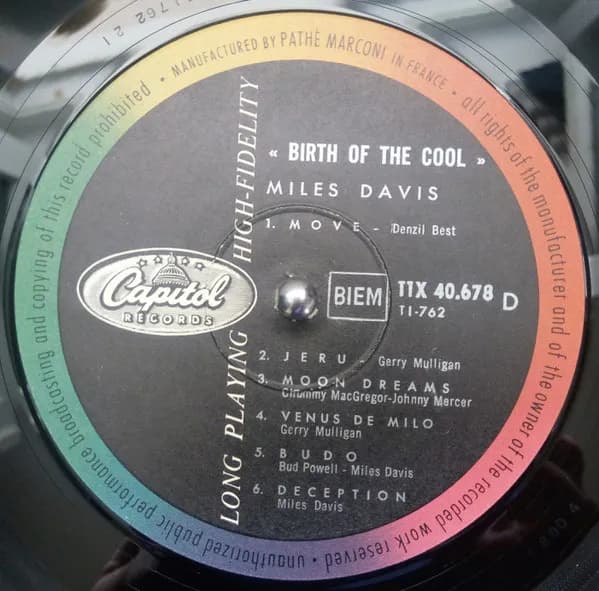 Miles Davis — Birth Of The Cool