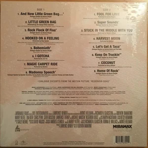 Various — Reservoir Dogs (Original Motion Picture Soundtrack)