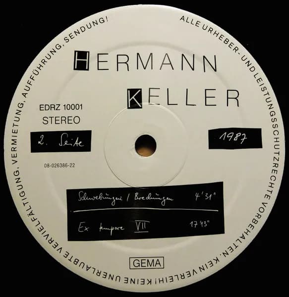 Hermann Keller — Schwebungen - Brechungen