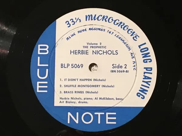 Herbie Nichols — The Prophetic Herbie Nichols Vol. 2