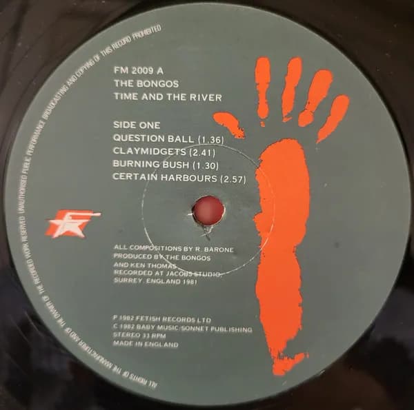 The Bongos — Time And The River