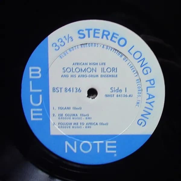 Solomon Ilori & His Afro-Drum Ensemble — African High Life