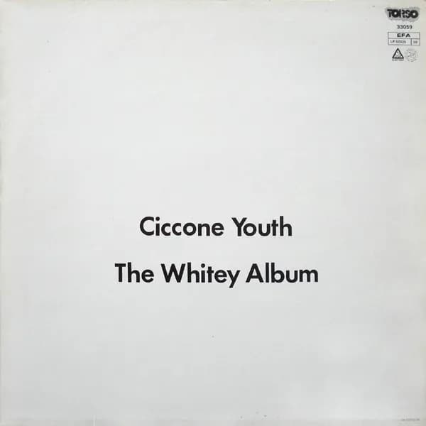 Ciccone Youth — The Whitey Album