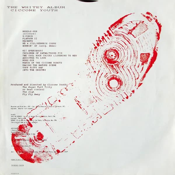 Ciccone Youth — The Whitey Album