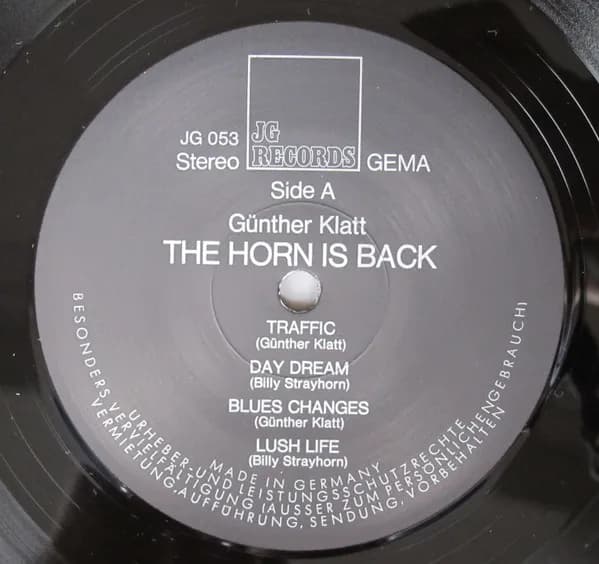 Günther Klatt — The Horn Is Back