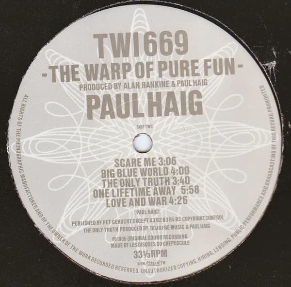 Paul Haig — The Warp Of Pure Fun