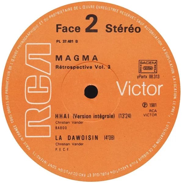Magma (6), Christian Vander — Retrospective Vol. 3