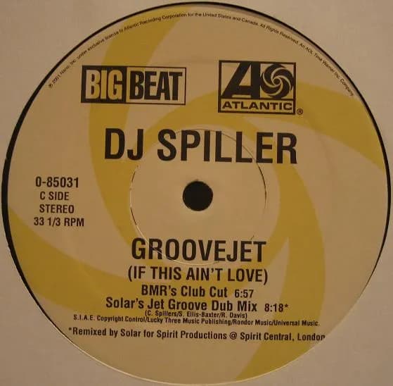 Spiller — Groovejet (If This Ain't Love)