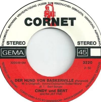 Cindy & Bert — Holly Holy / Der Hund Von Baskerville