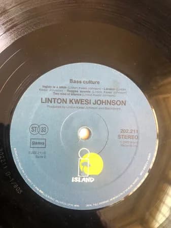 Linton Kwesi Johnson — Bass Culture