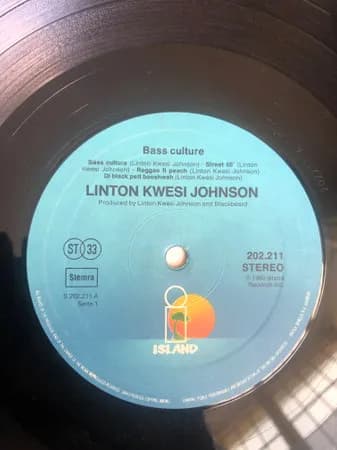 Linton Kwesi Johnson — Bass Culture