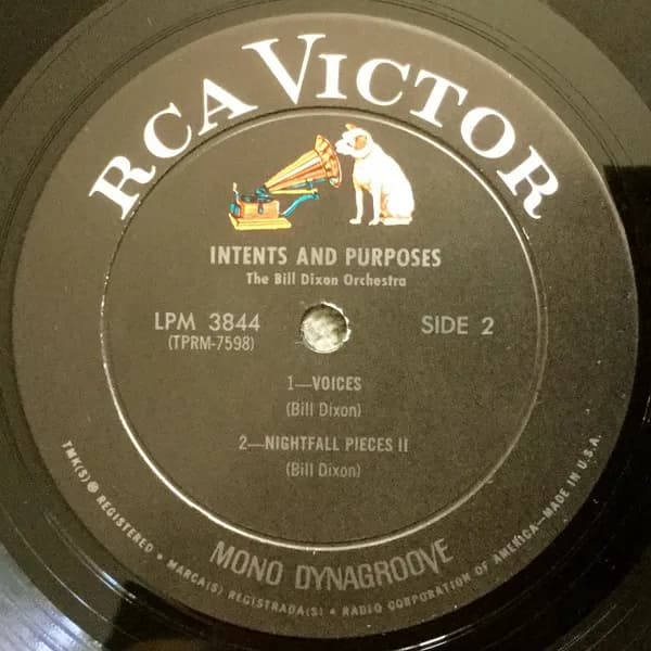 The Bill Dixon Orchestra — Intents And Purposes