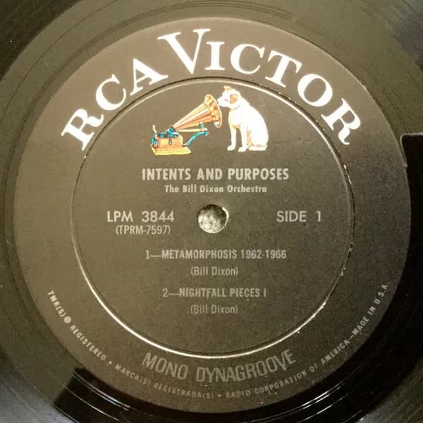 The Bill Dixon Orchestra — Intents And Purposes