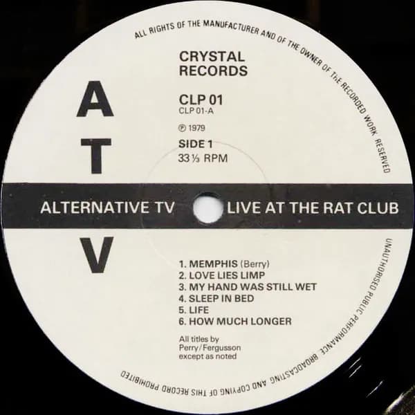 Alternative TV — Live At The Rat Club '77