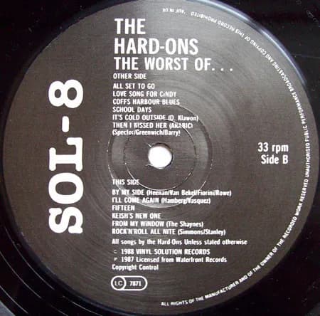 Hard-Ons — The Worst Of...