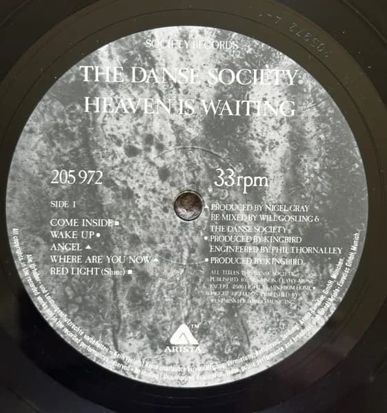 The Danse Society — Heaven Is Waiting