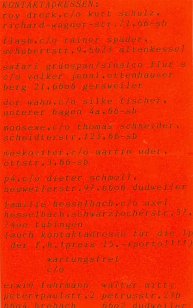 Various — Jung&Wild - Das Festival/Live 26.3.83