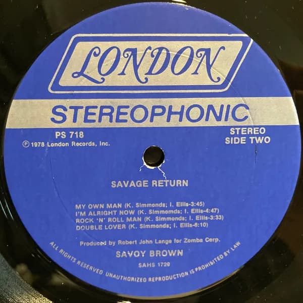 Savoy Brown — Savage Return