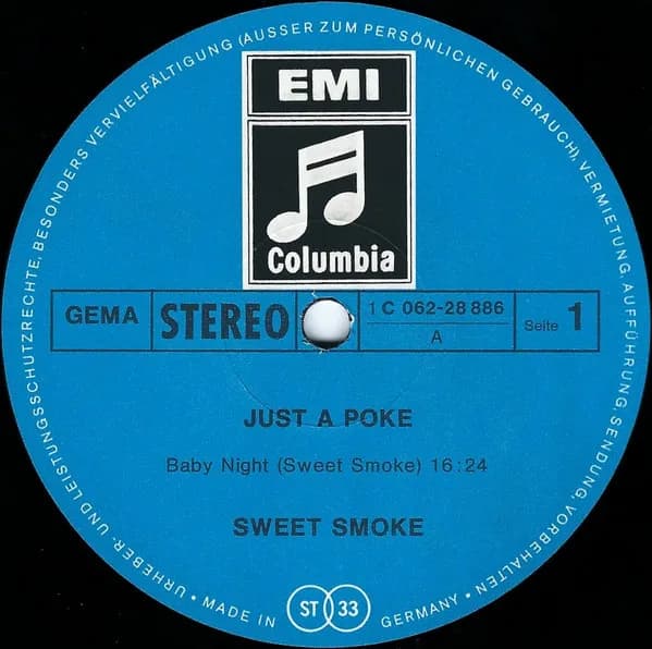 Sweet Smoke — Just A Poke