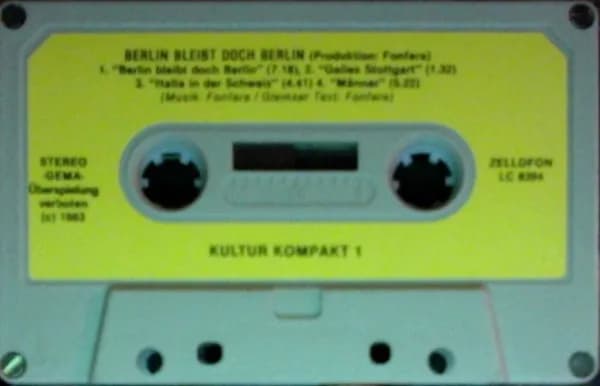 Teflon Fonfara — Kultur Kompakt (Berlin Bleibt Doch Berlin / Radio Total)