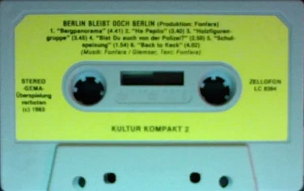 Teflon Fonfara — Kultur Kompakt (Berlin Bleibt Doch Berlin / Radio Total)