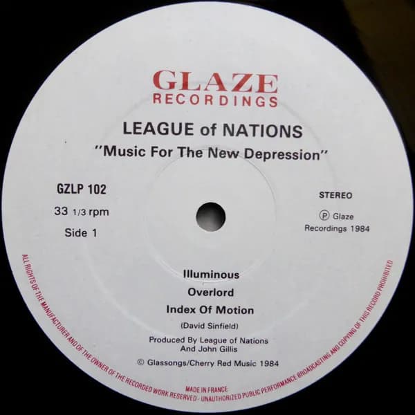 League Of Nations (3) — Music For The New Depression