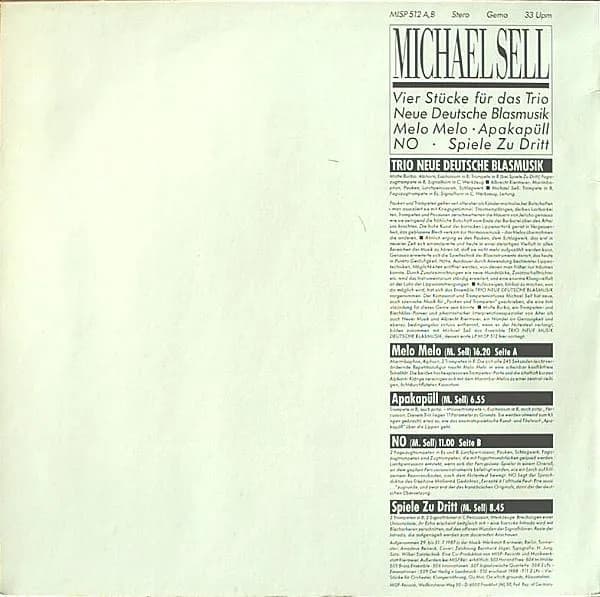 Trio Neue Deutsche Blasmusik — Trio Neue Deutsche Blasmusik