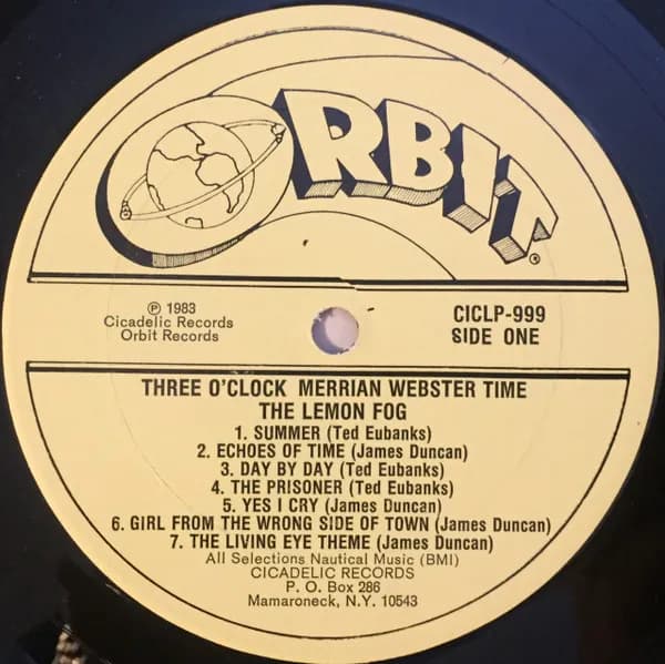 The Lemon Fog / The Nomads (3) — Three O'Clock Merrian Webster Time